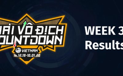 Countdown Championships – Week 3 Results